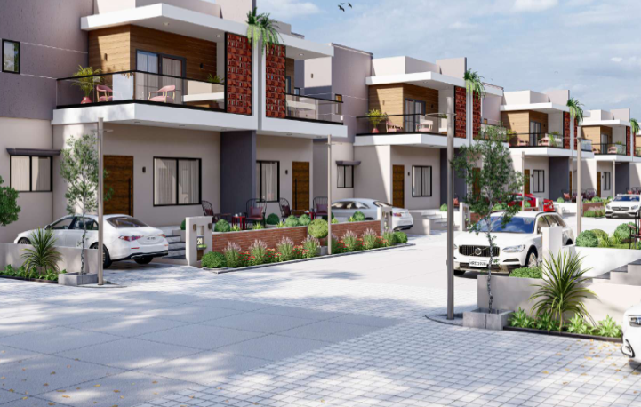 Architectural rendering of Nand Vihar 5 in Palanpur